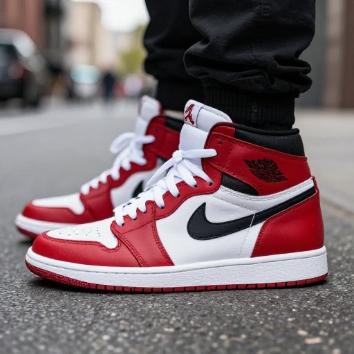 RED JORDAN - Lifestyle Shot