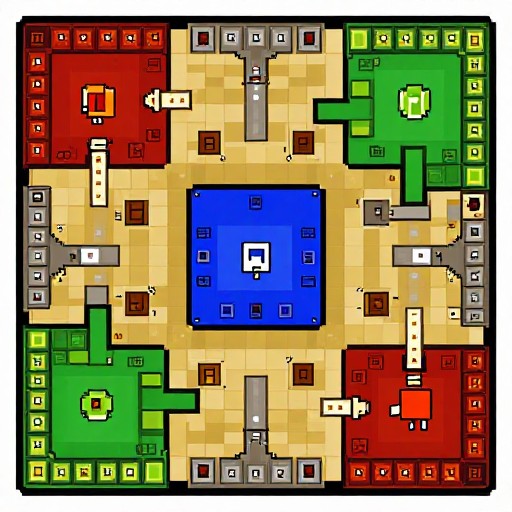 MEDIEVAL MAP - Pixel Map