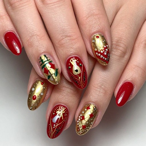 FESTIVE FUN - Nail Art Canvas