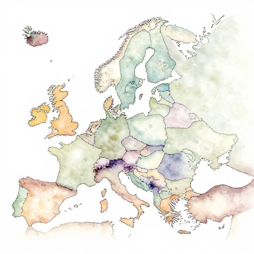 EUROPEAN SET - Watercolor