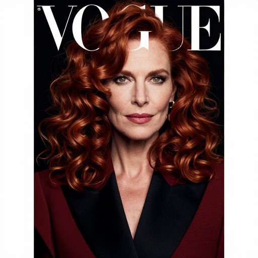 MIDDLE-AGED WOMAN - Fashion Editorial