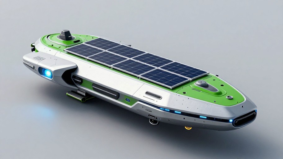 ECO TRANSPORT - Sci-Fi Spacecraft