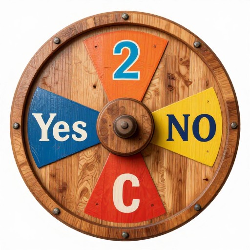 YES OR NO - Wooden Wheel