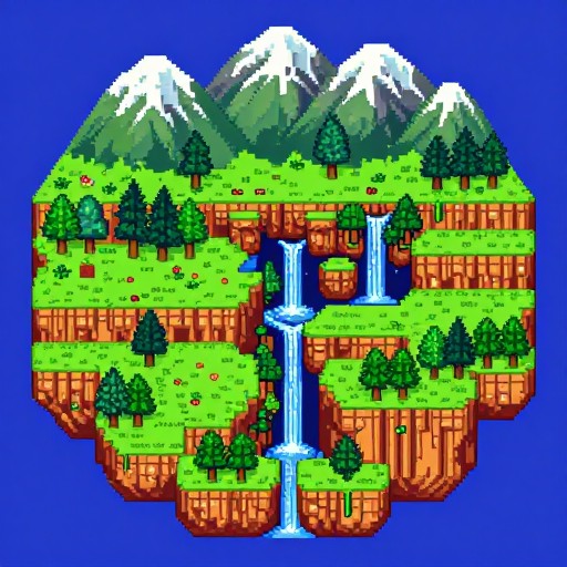 MOUNTAIN KINGDOM - Pixel RPG