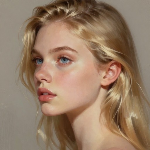 BLUE EYES - Digital Portrait