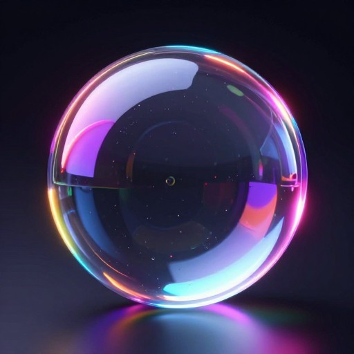 GLASS SPHERE - Neon Glow