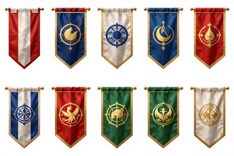 ASIAN FLAGS - Fantasy