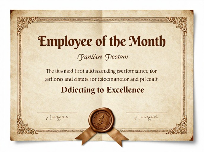 MONTH EMPLOYEE - Vintage