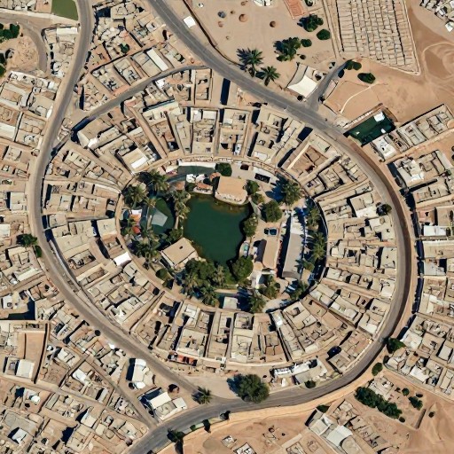 DESERT OASIS - Satellite View