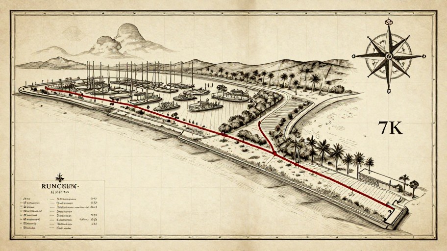 WATERFRONT RUN - Vintage Chart
