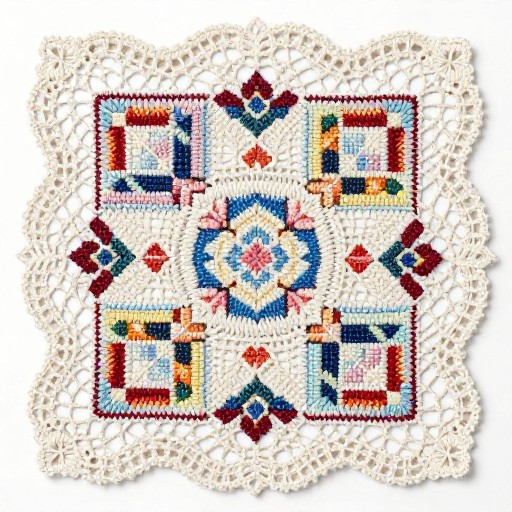 VINTAGE DOILY - Tapestry Crochet
