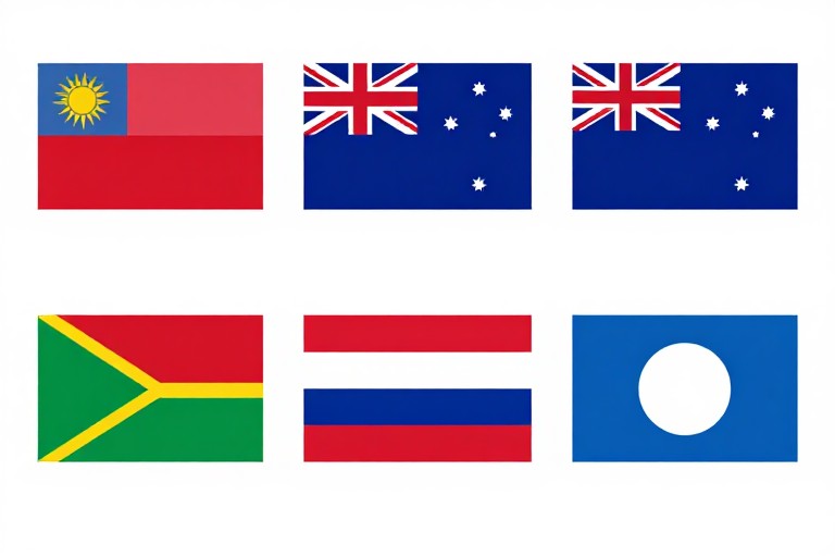OCEANIA FLAGS - Default
