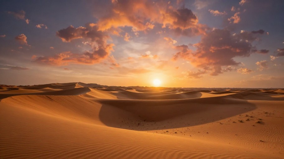 DESERT SUNSET - Natural Photo