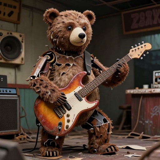 ROCKSTAR BEAR - Withered
