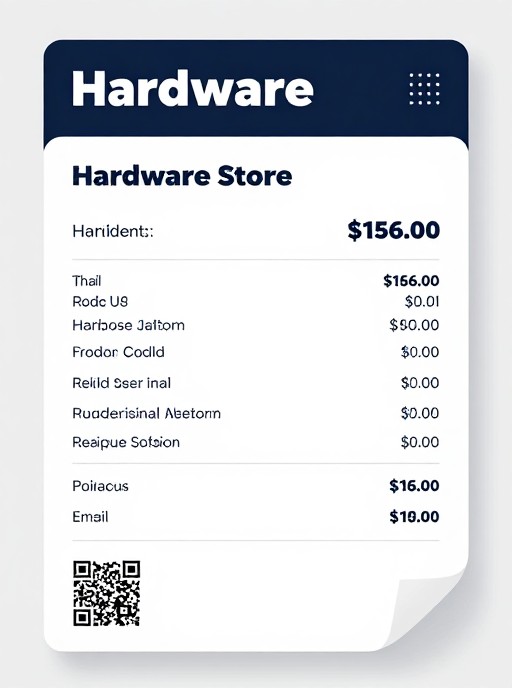 HARDWARE STORE - Digital Receipt