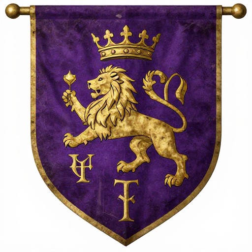 ROYAL CREST - Medieval Banner