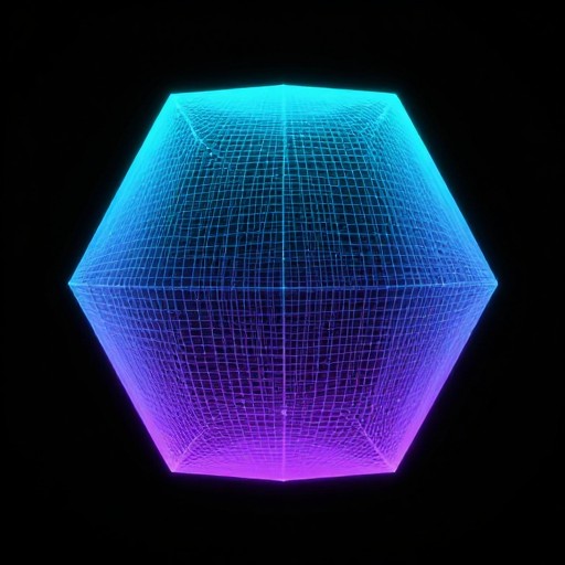 FLAT HEXAGON - Wireframe