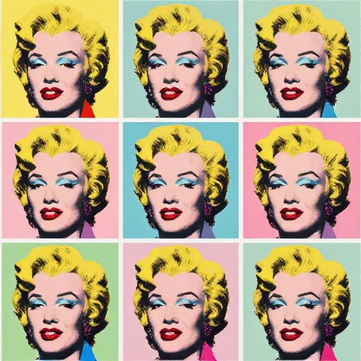 PASTEL POP - Warhol Repetition