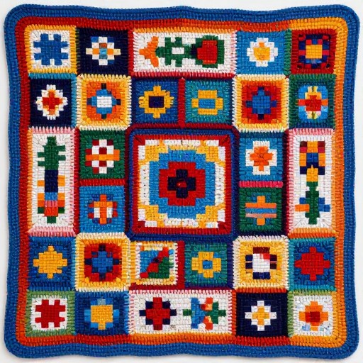 AFGHAN CHART - Pixel Stitch