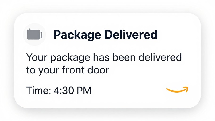 DELIVERY STATUS - Compact Banner