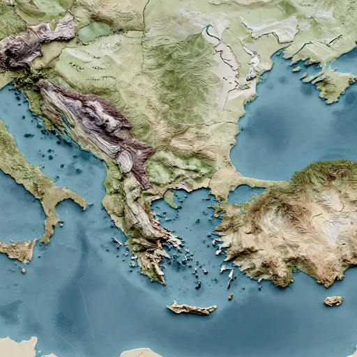 COASTAL SHAPES - Topographic