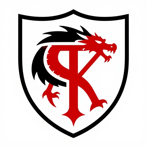 DRAGON TARGARYEN - Heraldic Shield
