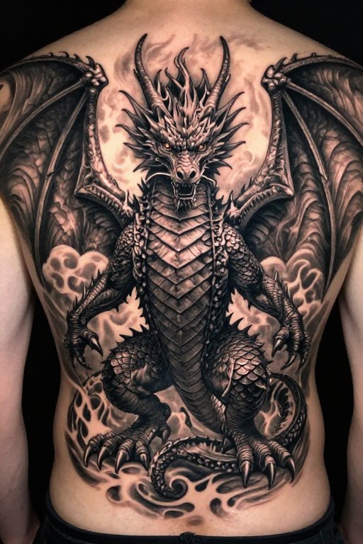 DRAGON BACK - Photorealistic