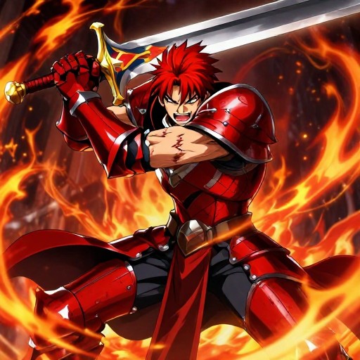 WRATH WARRIOR - Anime Style