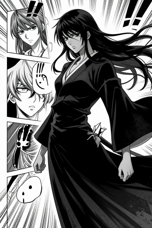 SHADOW ASSASSIN - Manga Panel