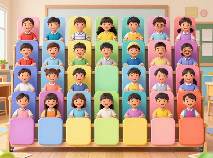 GROUP WORK - Colorful Grid