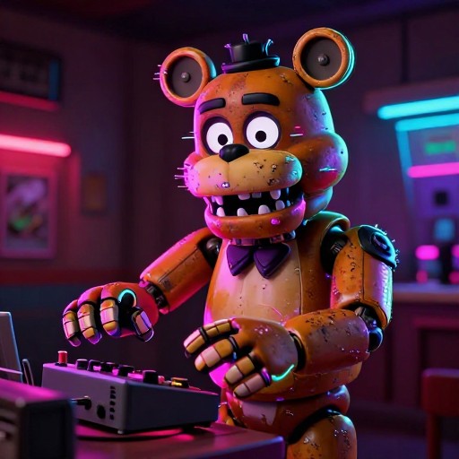 NEON GLITCH - Classic FNAF