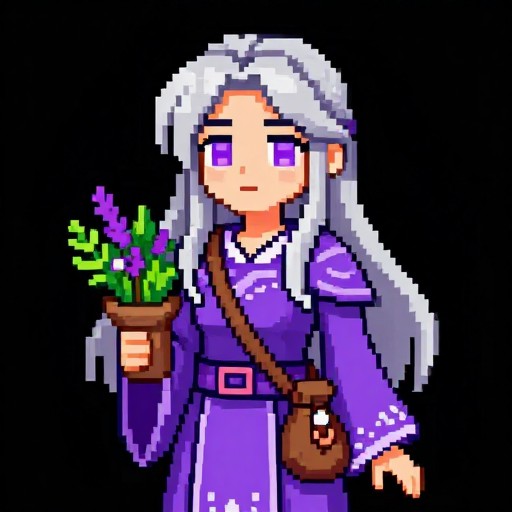MYSTIC HERBALIST - In-Game Sprite