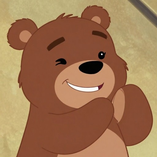 MISCHIEVOUS BEAR - Classic 2D