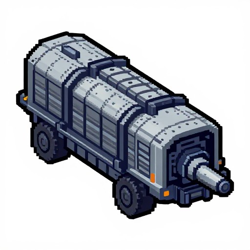 CARGO HAULER - Pixel Sprite