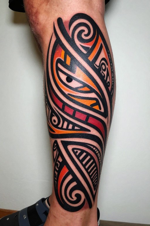 TRIBAL LEG - Color Realism