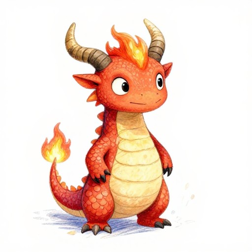 MISCHIEVOUS DRAGON - Storybook