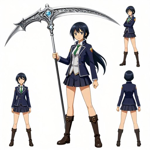 SILVER SCYTHE - Academy Portrait