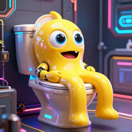 TOILEY TOON - Cyber Flush