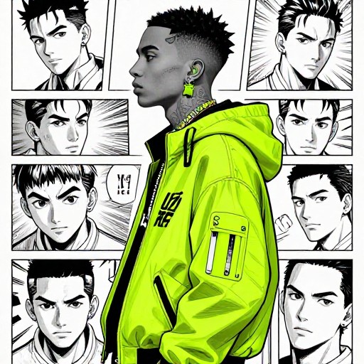 UZI FUTURISTIC - Comic Panel