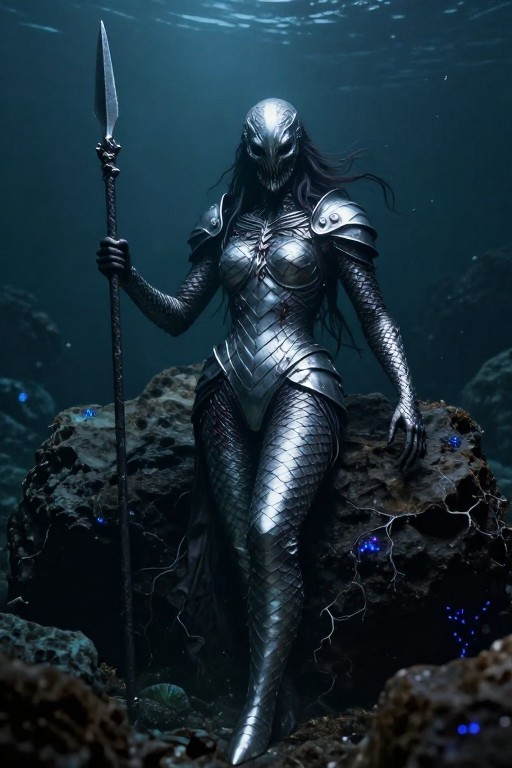 MERMAN WARRIOR - Dark Depths