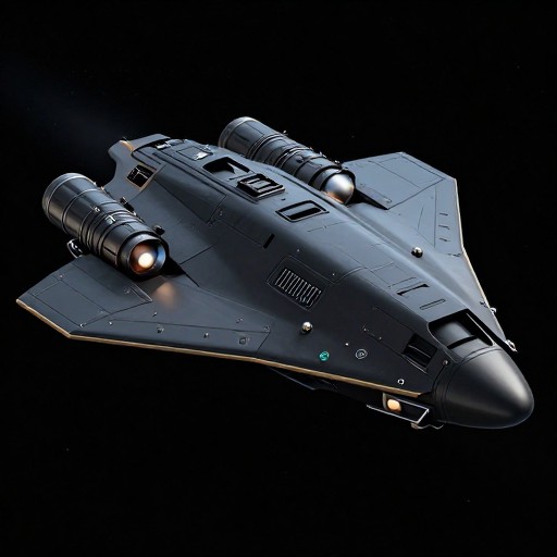 STEALTH SCOUT - Sci-Fi Render