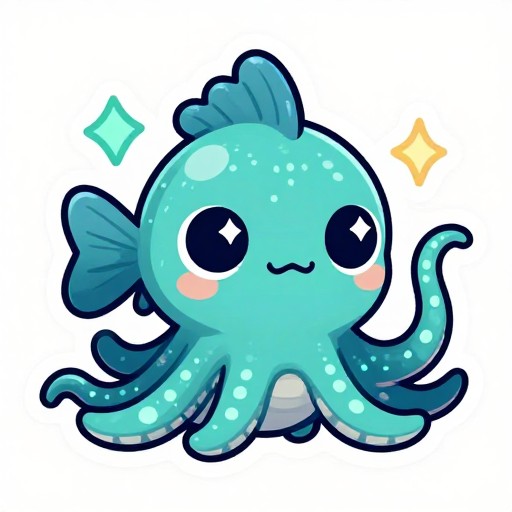 ALIEN FISH - Super Chibi