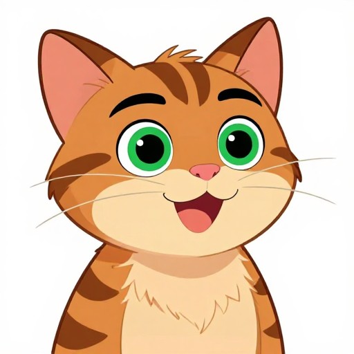 CHEERFUL CAT - Cartoon Show