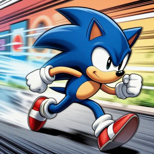 SONIC SPEED - Comic Book