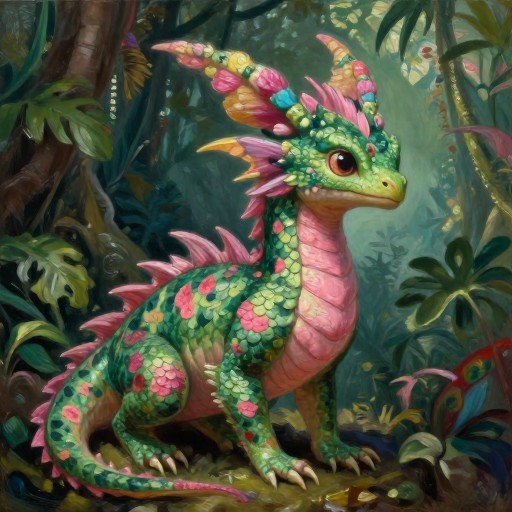 GENTLE RAINWING - Painterly