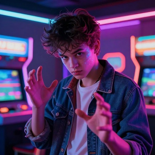 TELEKINETIC TEEN - Arcade Neon