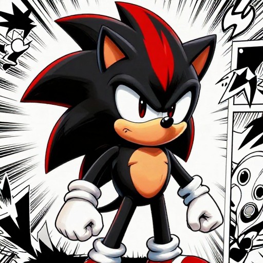 SHADOW VARIANT - Comic Book