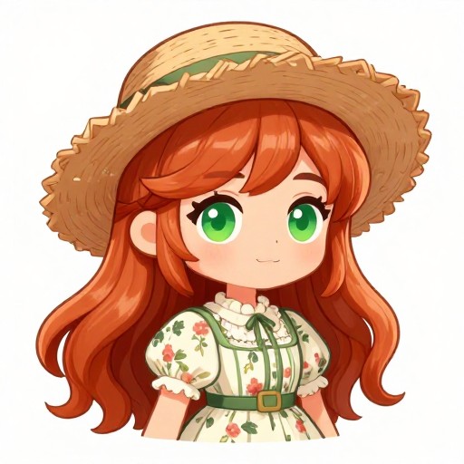 COTTAGECORE DREAMER - Chibi Style