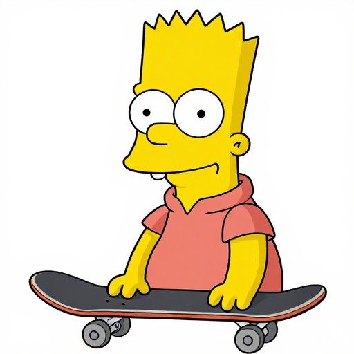 CASUAL TEEN - Classic Simpson