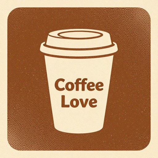 COFFEE LOVER - Vintage Screen Print